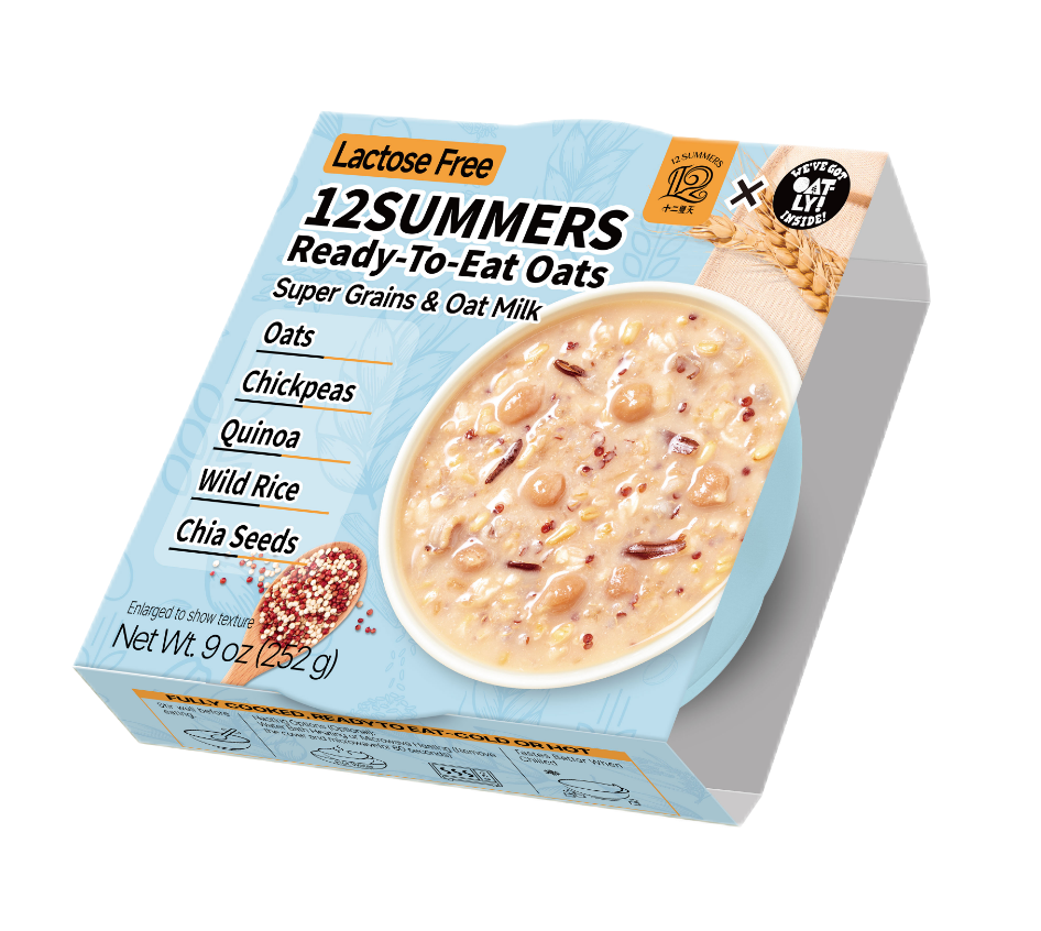 Ready-To-Eat Oats Super Grains & Oat Milk  8.89 oz
