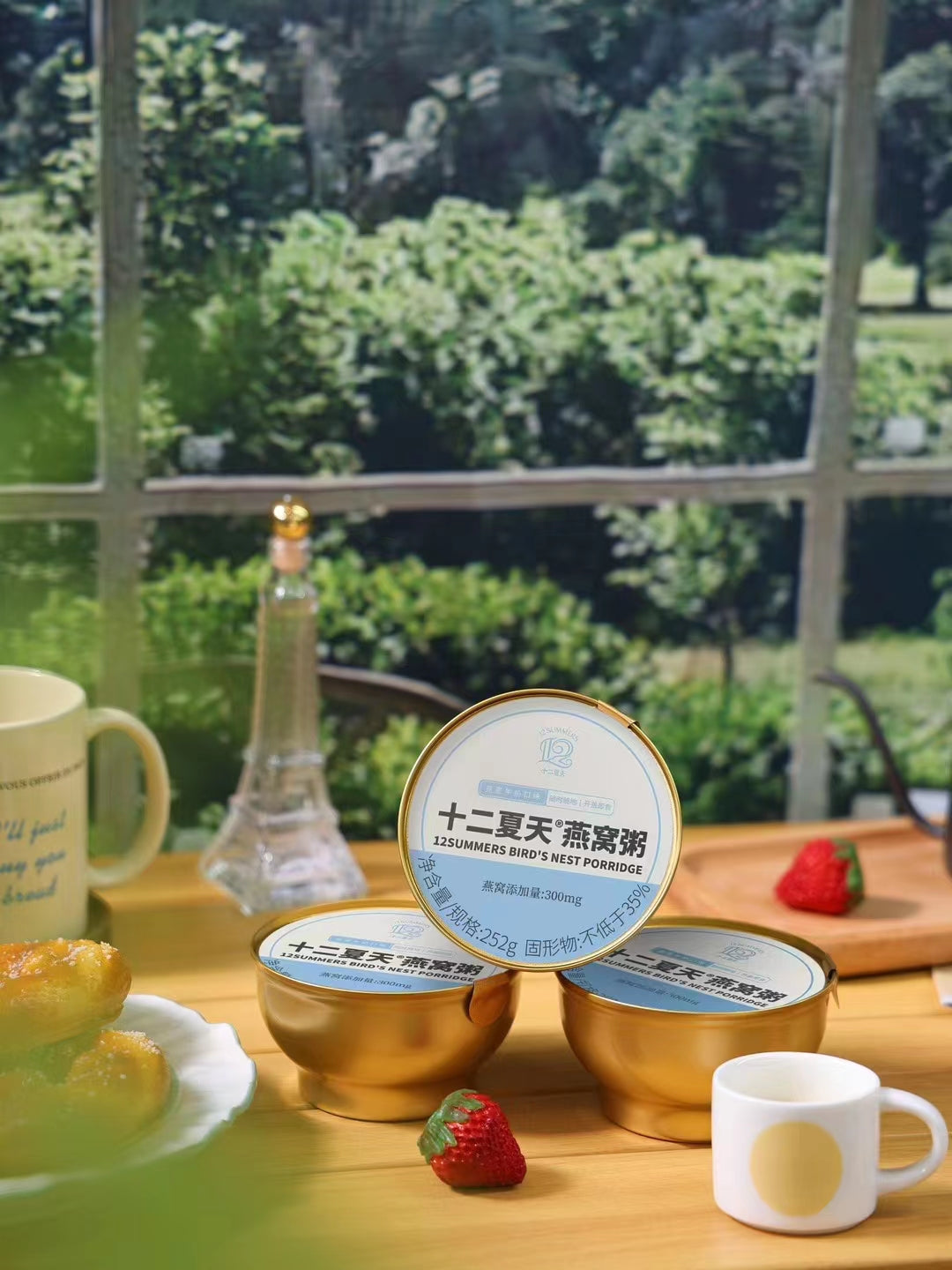 Bird's Nest Porridge Oats and Milk Flavor-- 6 Bowls* 8.88oz