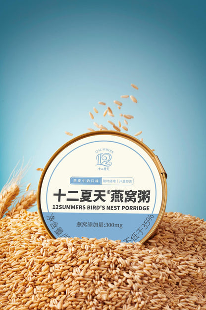 Bird's Nest Porridge Oats and Milk Flavor-- 6 Bowls* 8.88oz